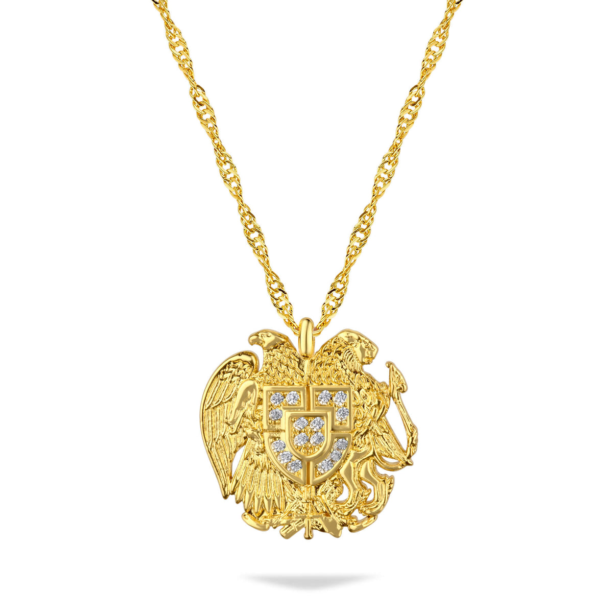 Armenien Damen Kette Gold