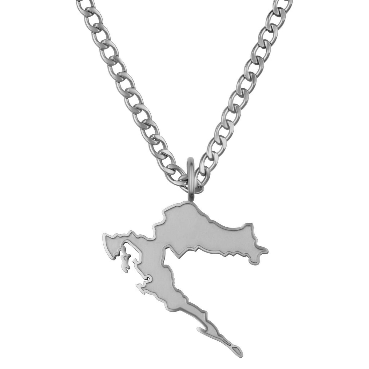 Kroatien Landkartenkette Matt | Herren