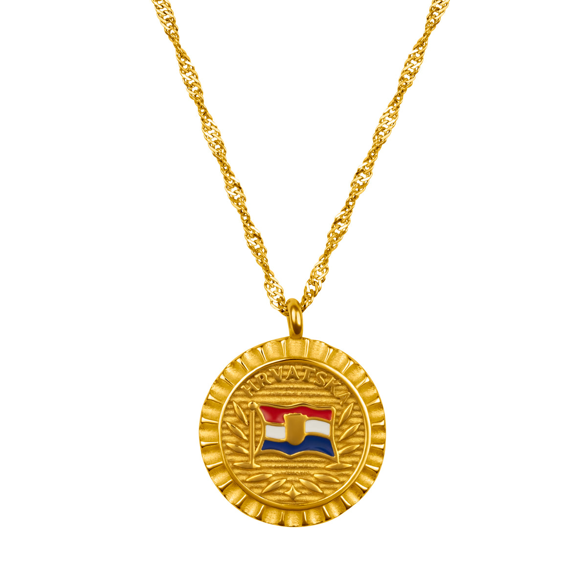 Kroatien Flaggen Kette | Damen