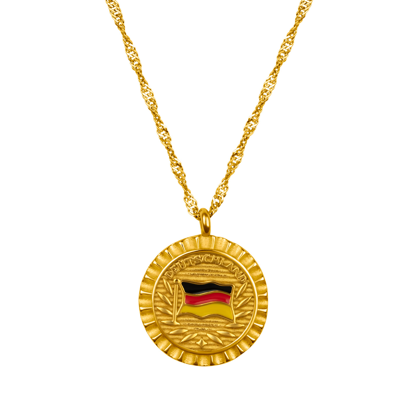 Deutschland Flaggen Kette | Damen