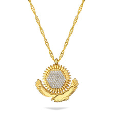 Kazakh Flag Necklace | Women