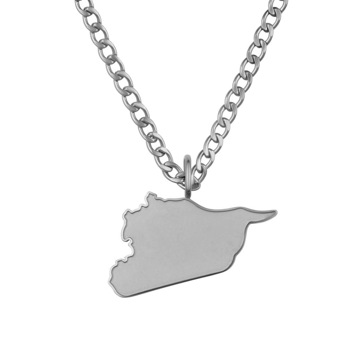 Syrien Landkartenkette Matt | Herren