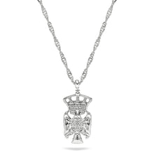 Serbien Wappen Kette | Damen