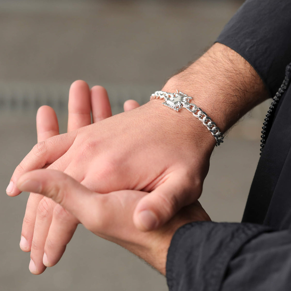 Albanien armband silber