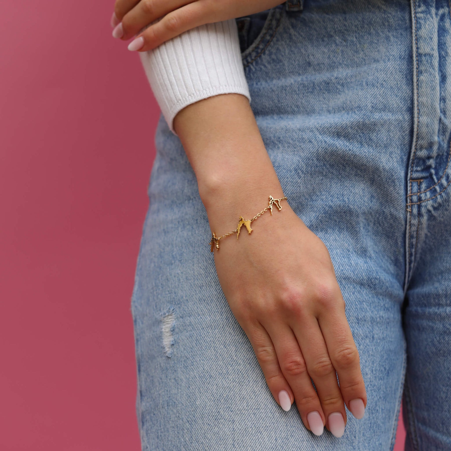 Kroatien Landkarten Armband | Unisex