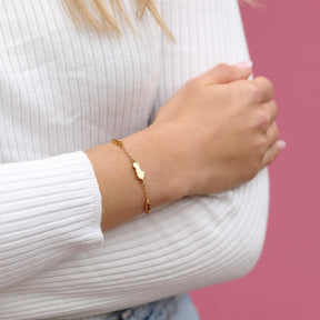 Albanien Landkarten Armband | Unisex