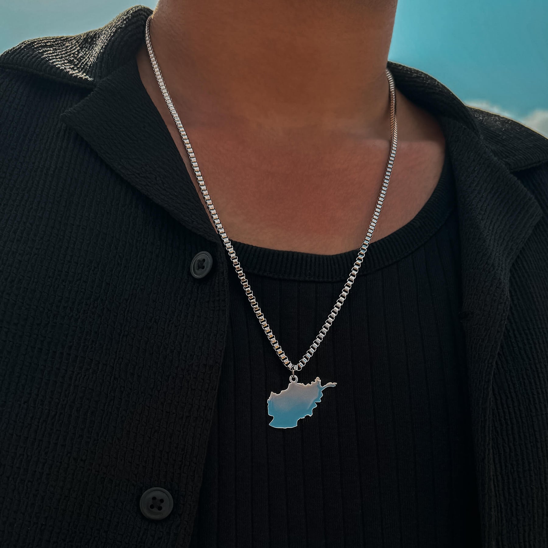 Afghanistan Silber Kette
