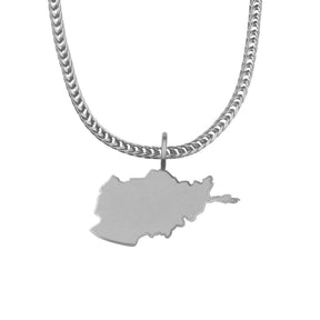 Afghanistan Landkartenkette Matt | Herren