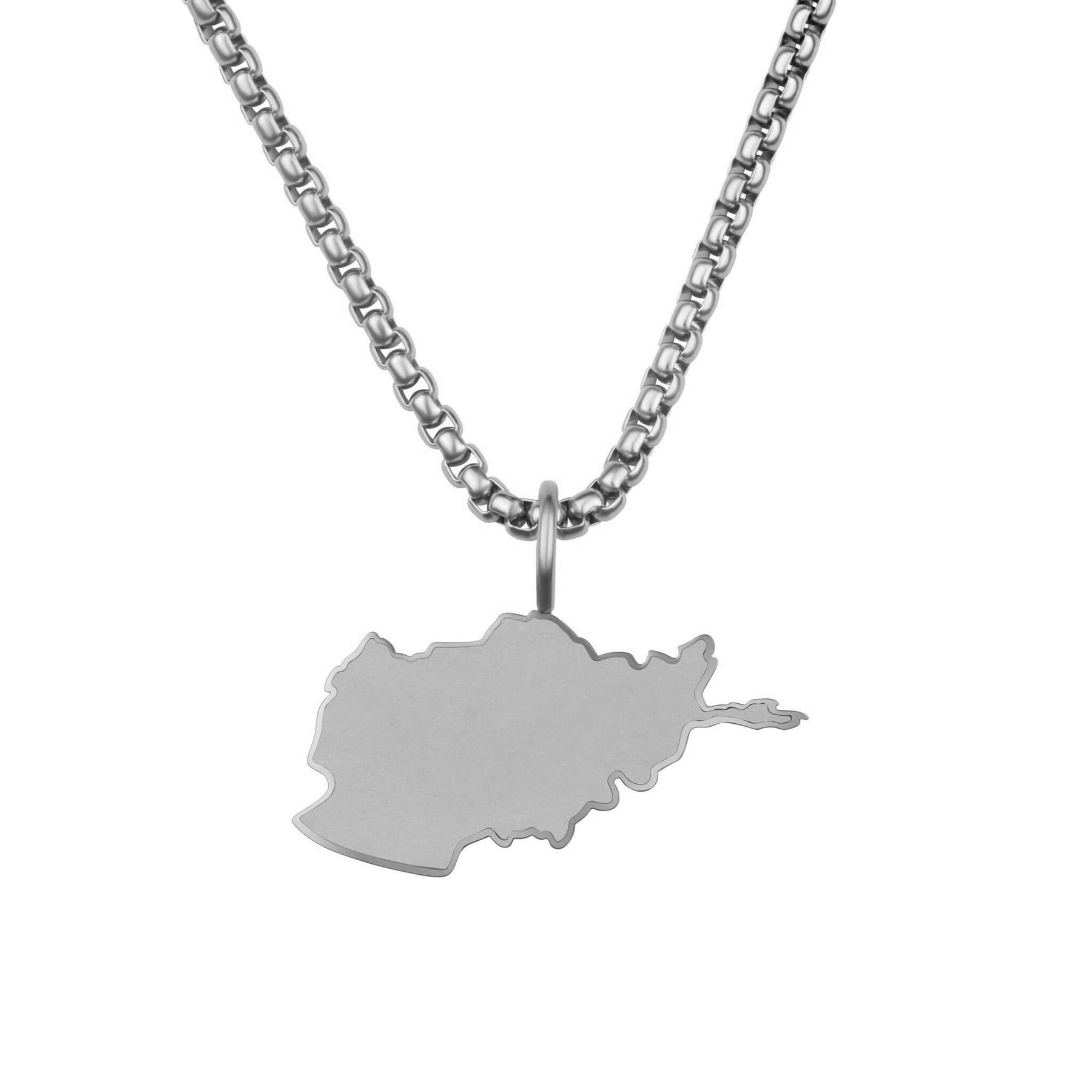 Afghanistan Landkartenkette Matt | Herren