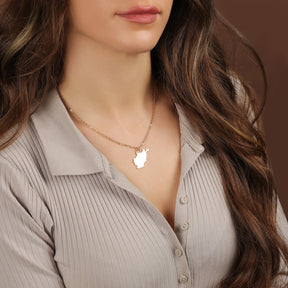 Afghanistan Kette 18K Gold