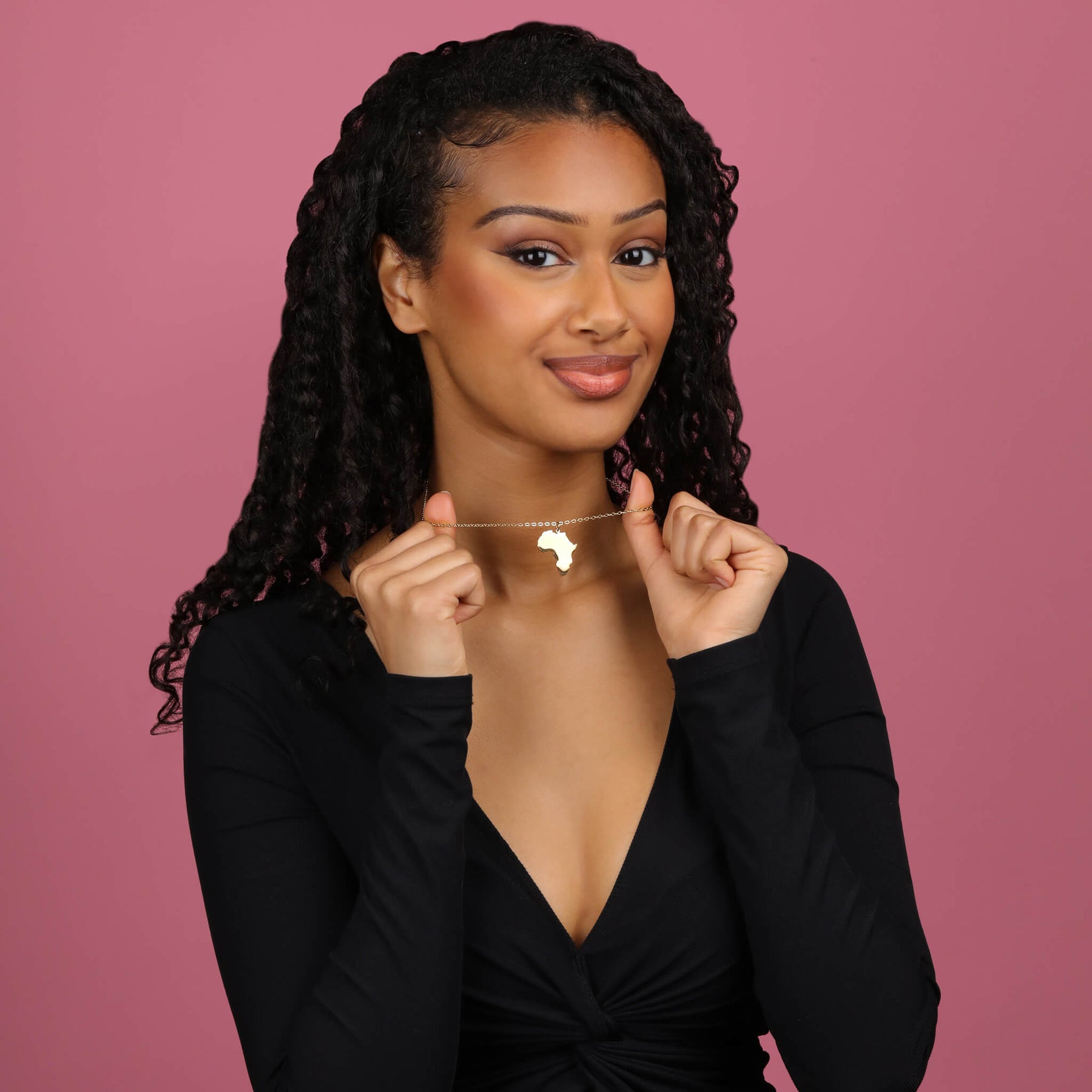 Afrika Goldkette Damen