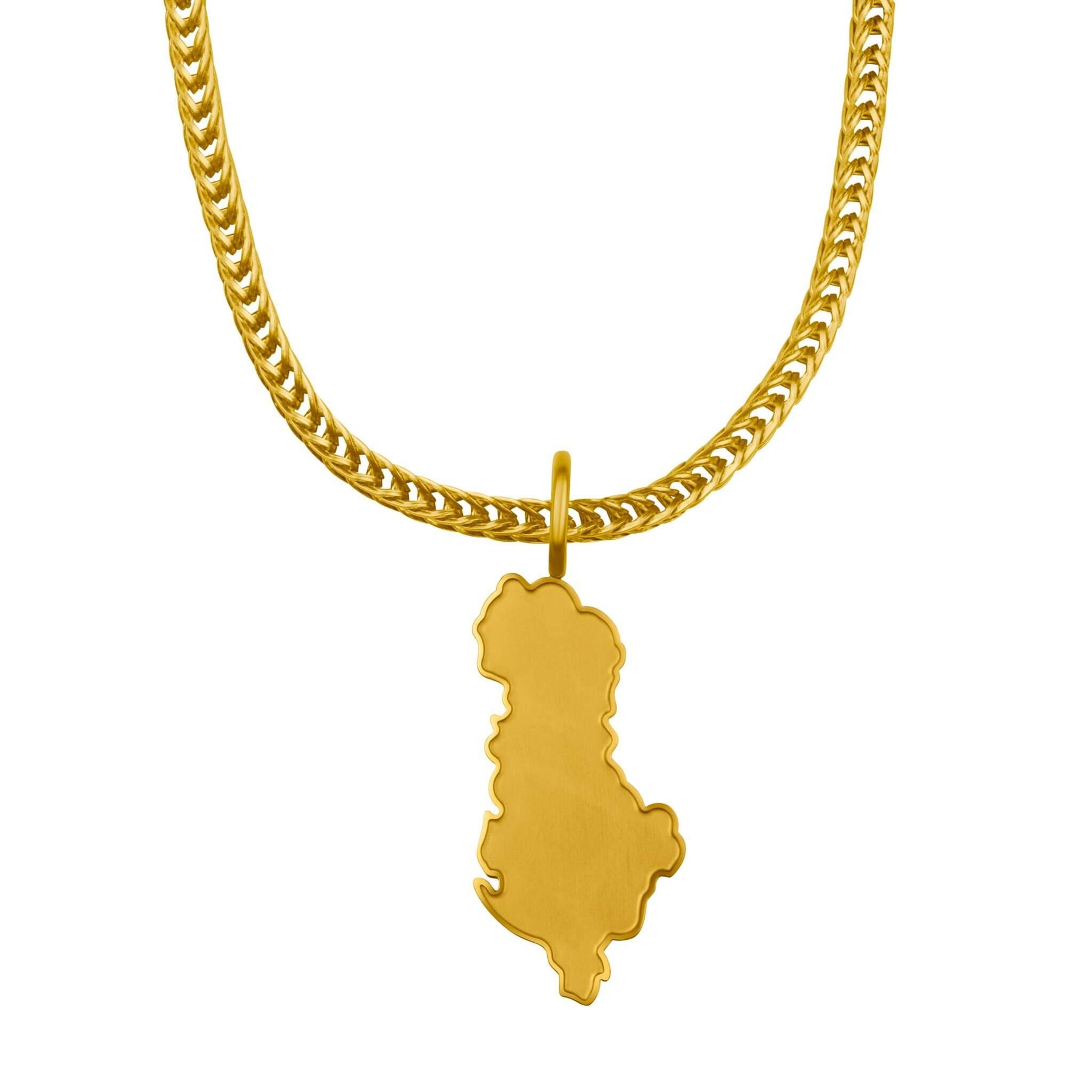 Albanien Landkartenkette Matt | Herren