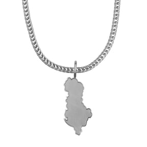Albanien Landkartenkette Matt | Herren