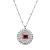 Albanien Nationalflagge Flaggenkette Damen Silber wasserfest | d'origine