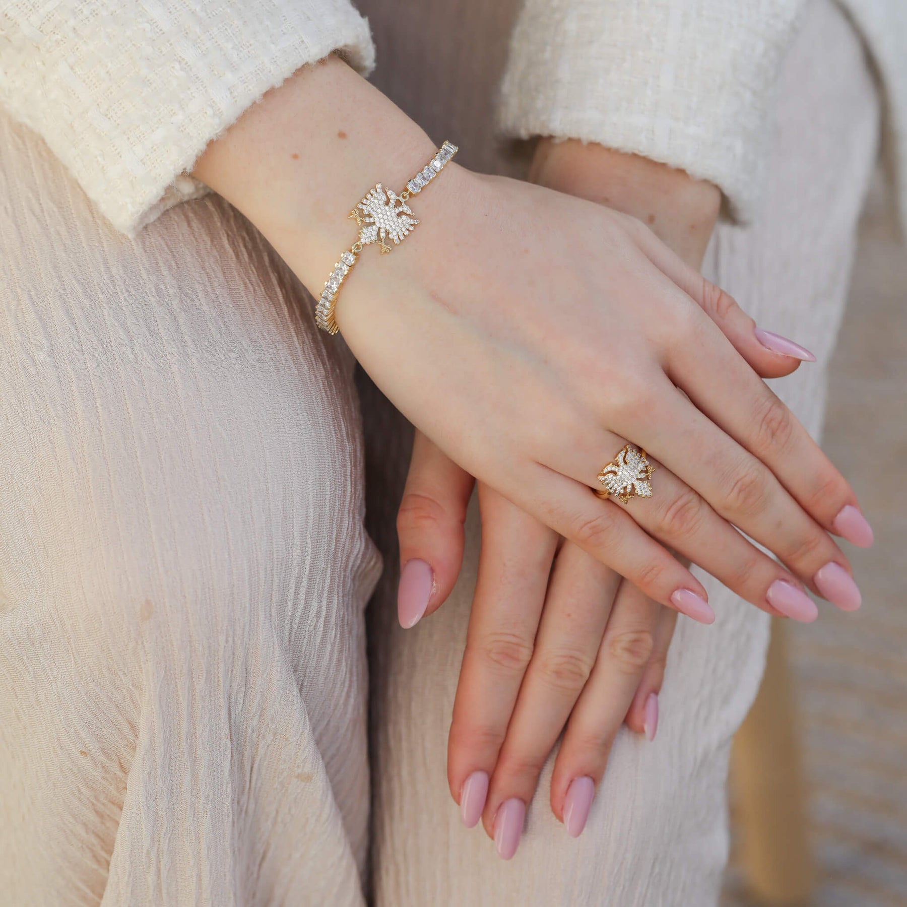 Albanien Adler Armband