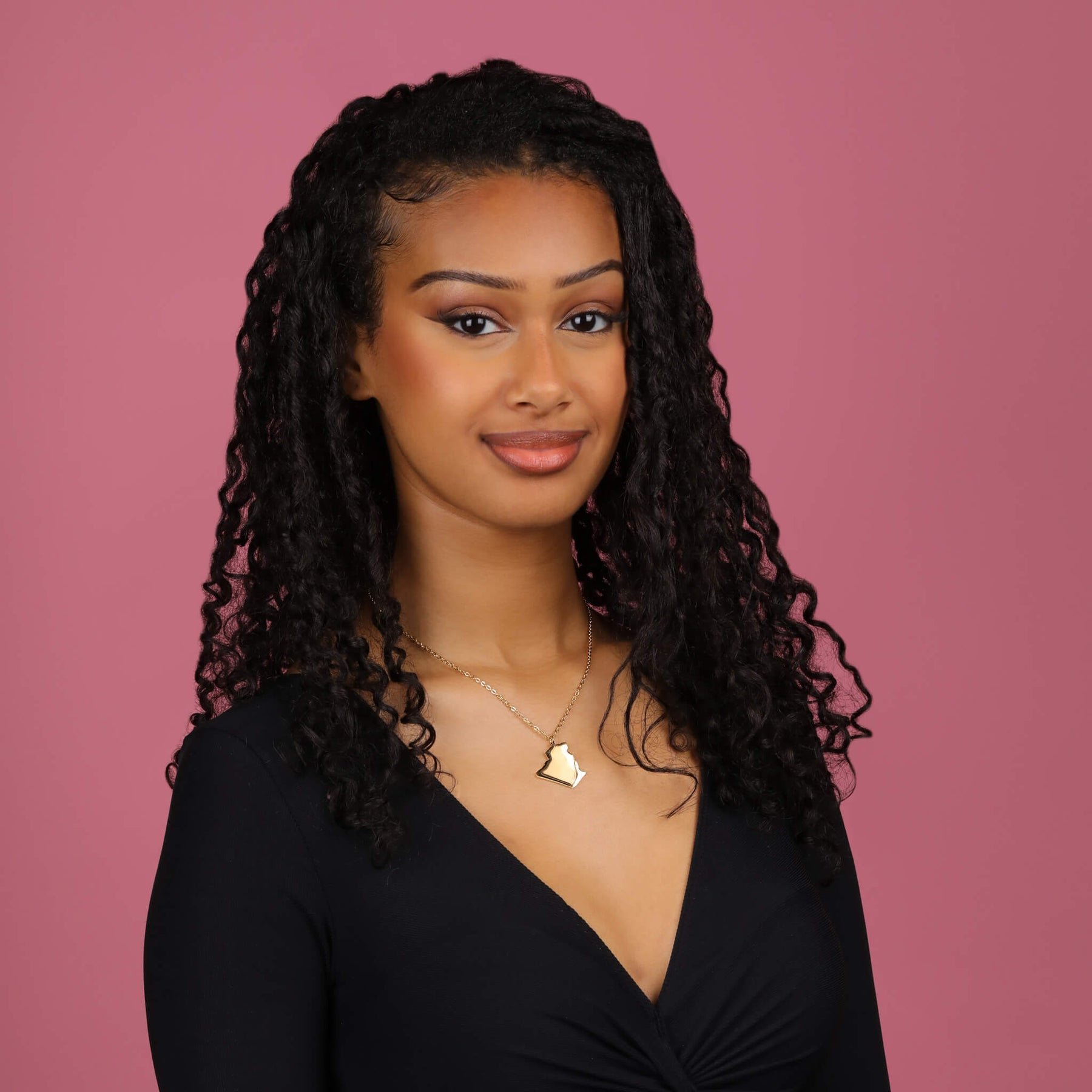 Algerien Damen Kette gold