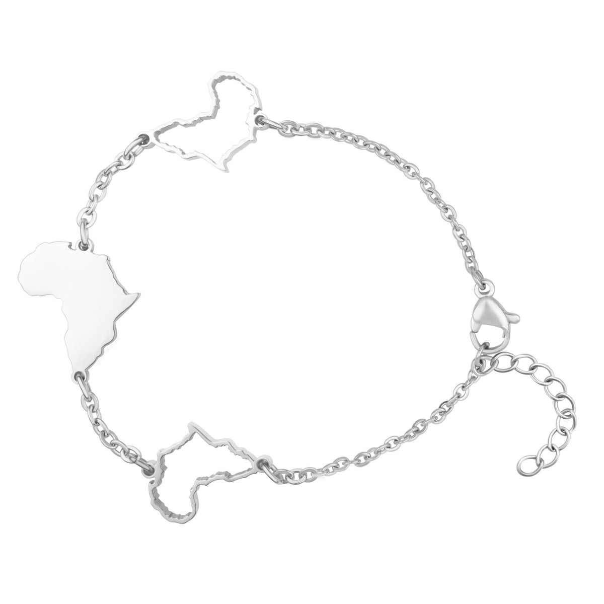 Afrika Armband Damen Silber 