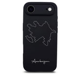 Aserbaidschan Landkarte Handyhülle iPhone 17 Air Schutzhülle | d'origine