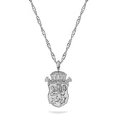 Bulgarien Wappen Kette Damen Silber wasserfest | d'origine