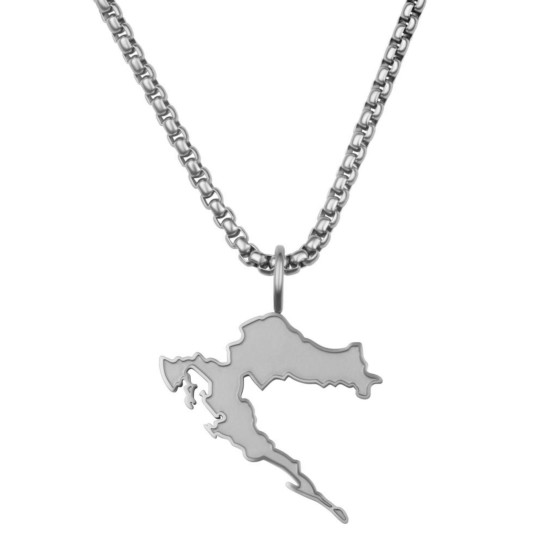 Kroatien Landkartenkette Matt | Herren