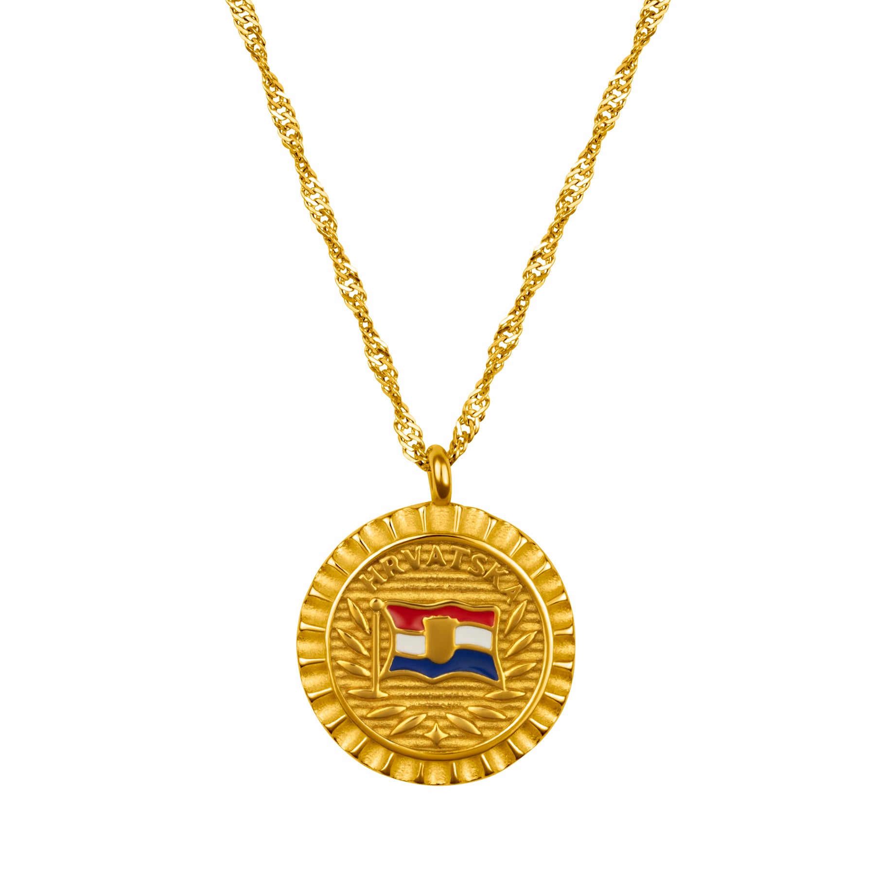 Kroatien Flaggen Kette | Damen