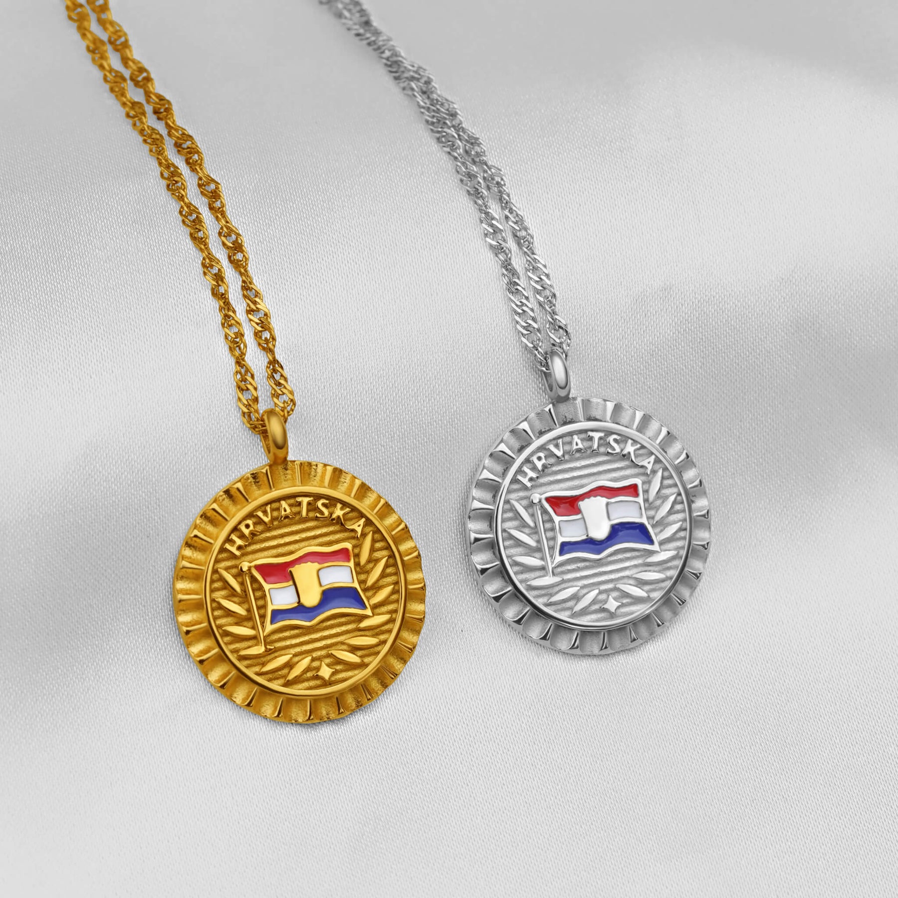 Kroatien Flaggen Kette | Damen