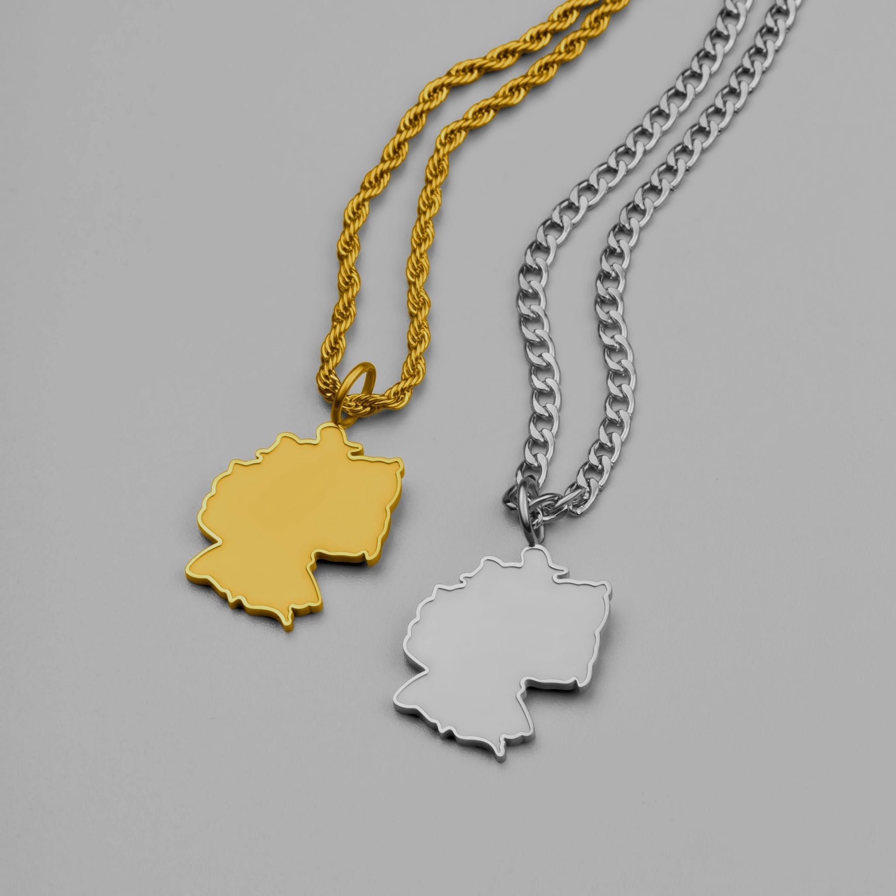 Deutschland Landkartenkette Matt | Herren