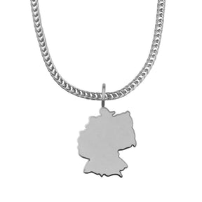 Deutschland Landkartenkette Matt | Herren