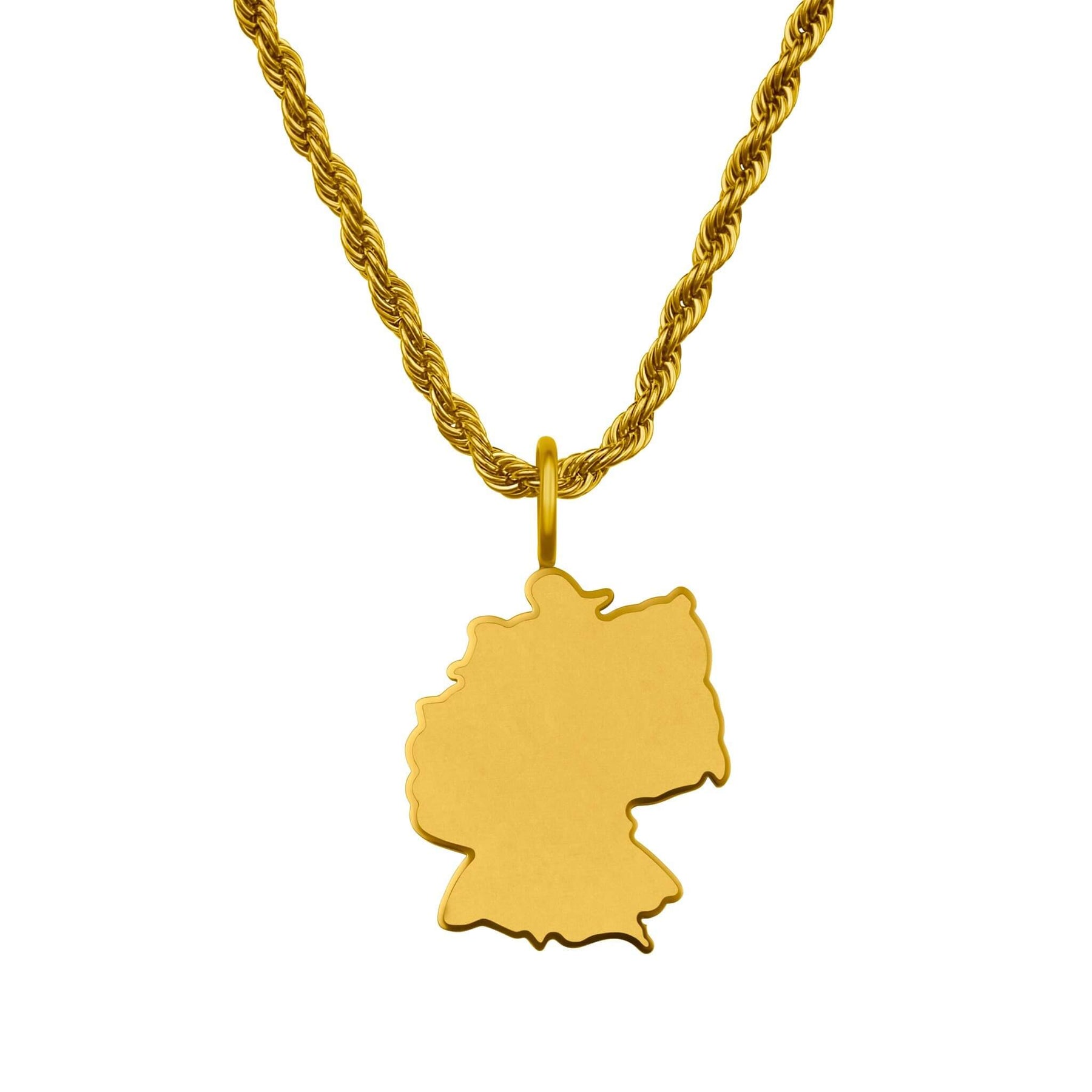 Deutschland Landkartenkette Matt | Herren