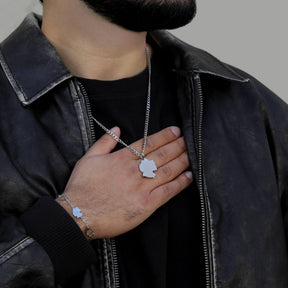 Deutschland Landkartenkette Matt | Herren