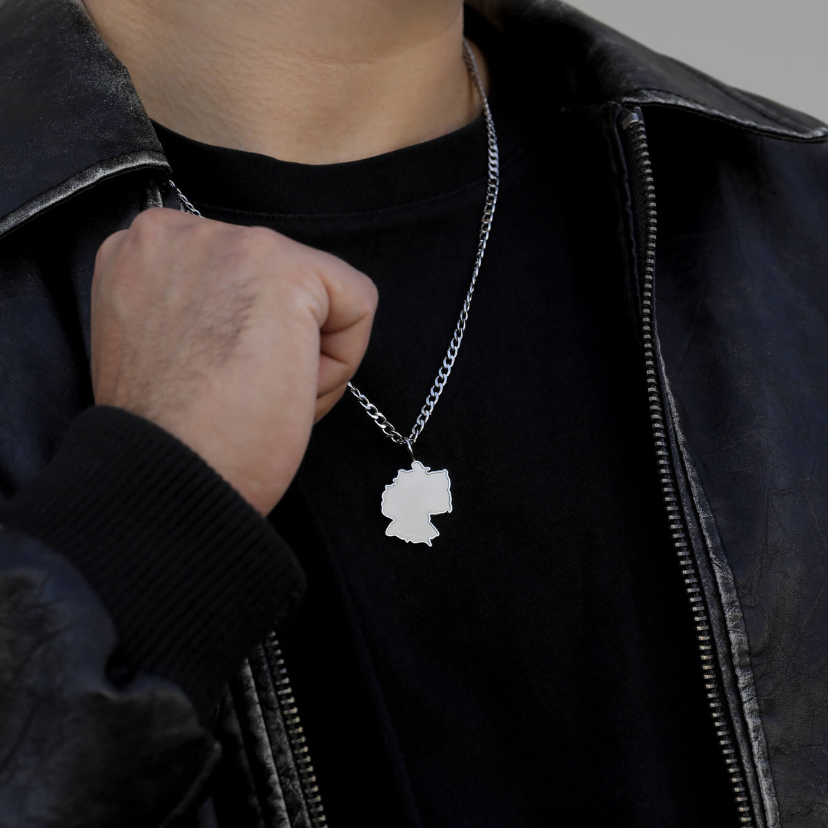 Deutschland Landkartenkette Matt | Herren