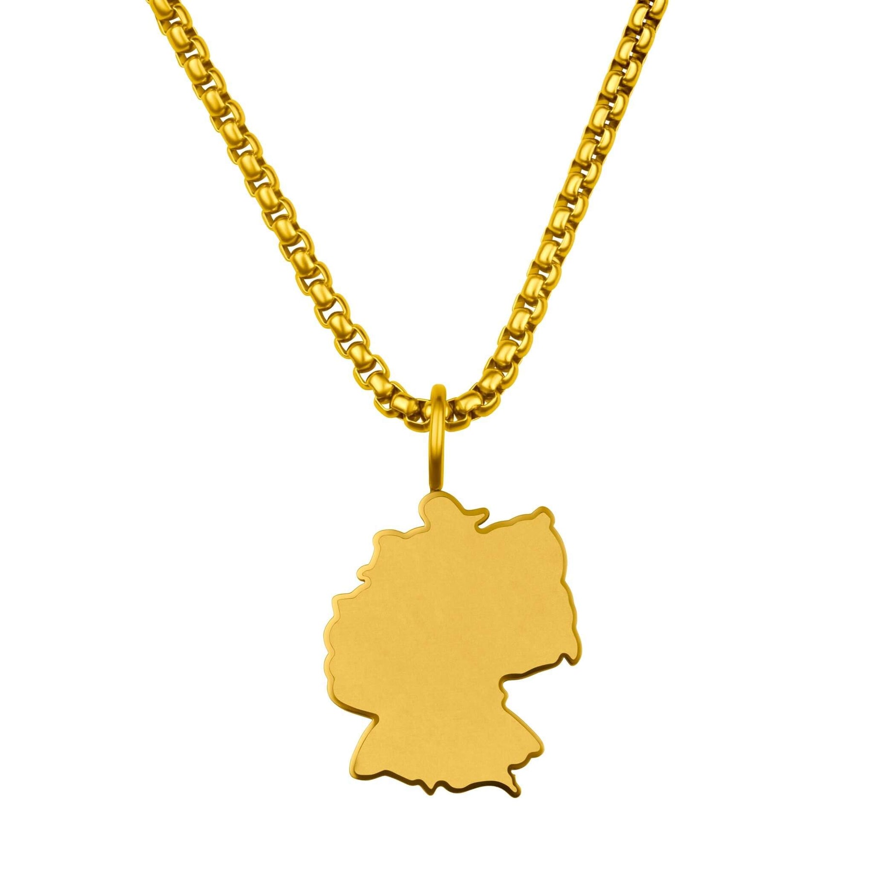 Deutschland Landkartenkette Matt | Herren