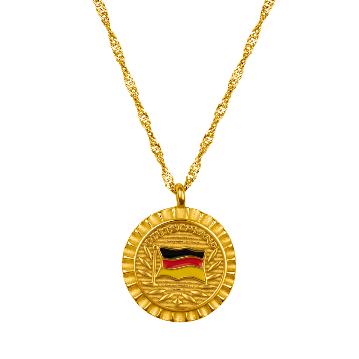 Deutschland Flaggen Kette | Damen