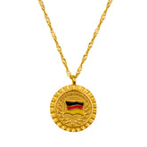 Deutschland Flaggen Kette | Damen