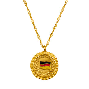 Deutschland Flaggen Kette | Damen