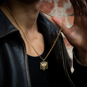 Albanien Goldkette Adler