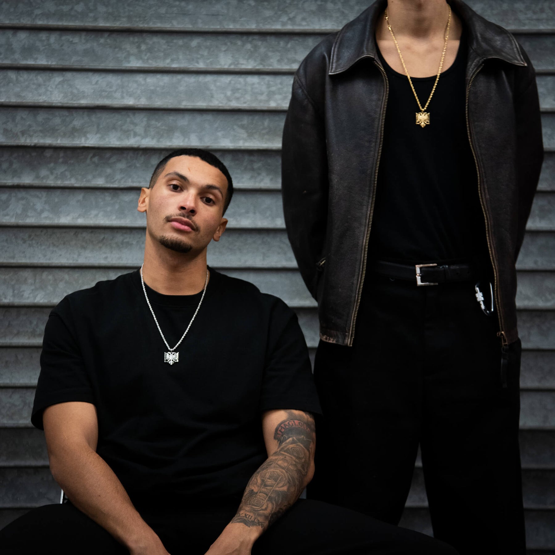 Albanien Kette Edelstahl