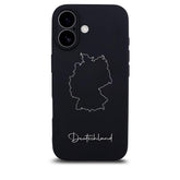Deutschland Handyhülle iPhone 17 – Landkarten Design