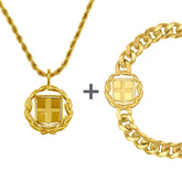 Griechenland Wappen Schmuck Set Herren | d'origine