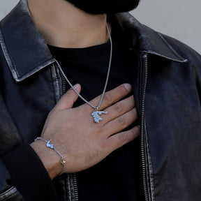 Griechenland Landkartenkette Matt | Herren