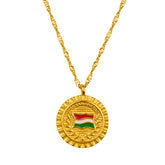 Ungarn Flaggen Kette | Damen