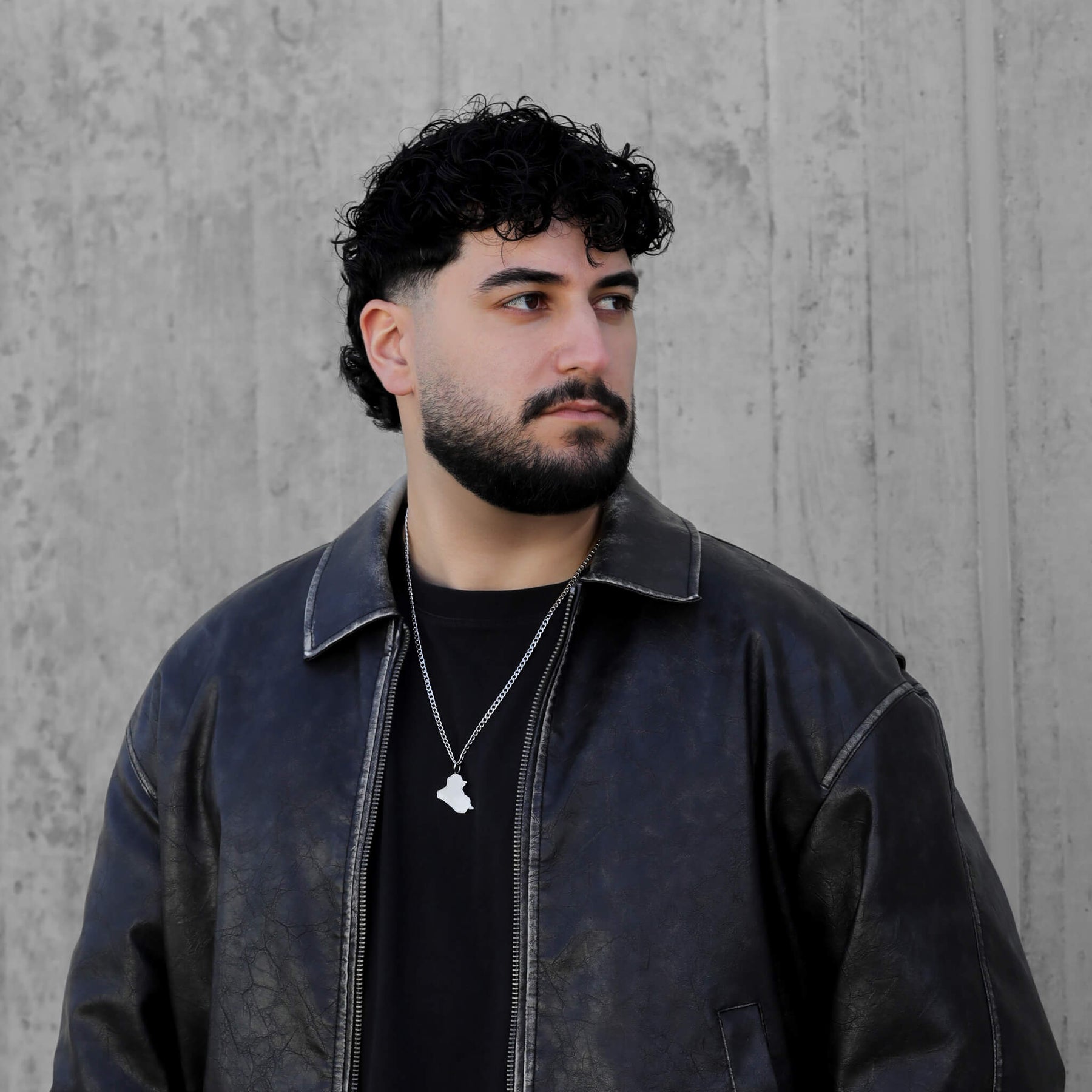 Irak Landkartenkette Matt | Herren