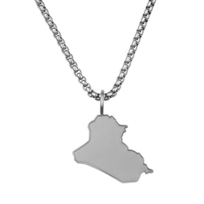 Irak Landkartenkette Matt | Herren