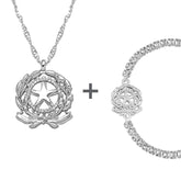 Italien Wappen Schmuck Set Damen | d'origine