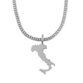 Italien Landkartenkette Matt | Herren