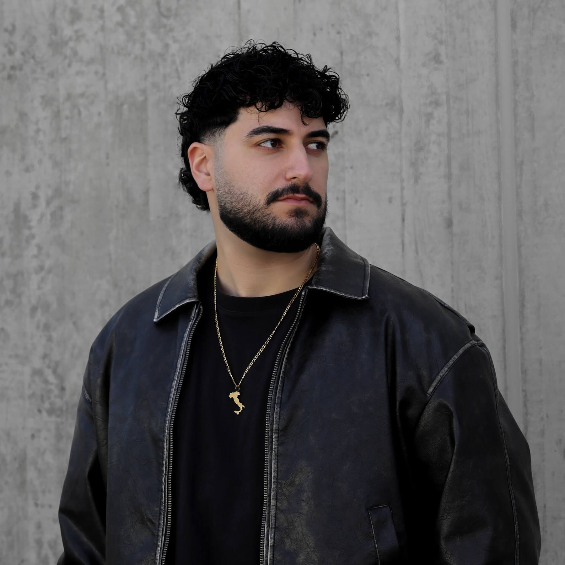 Italien Landkartenkette Matt | Herren