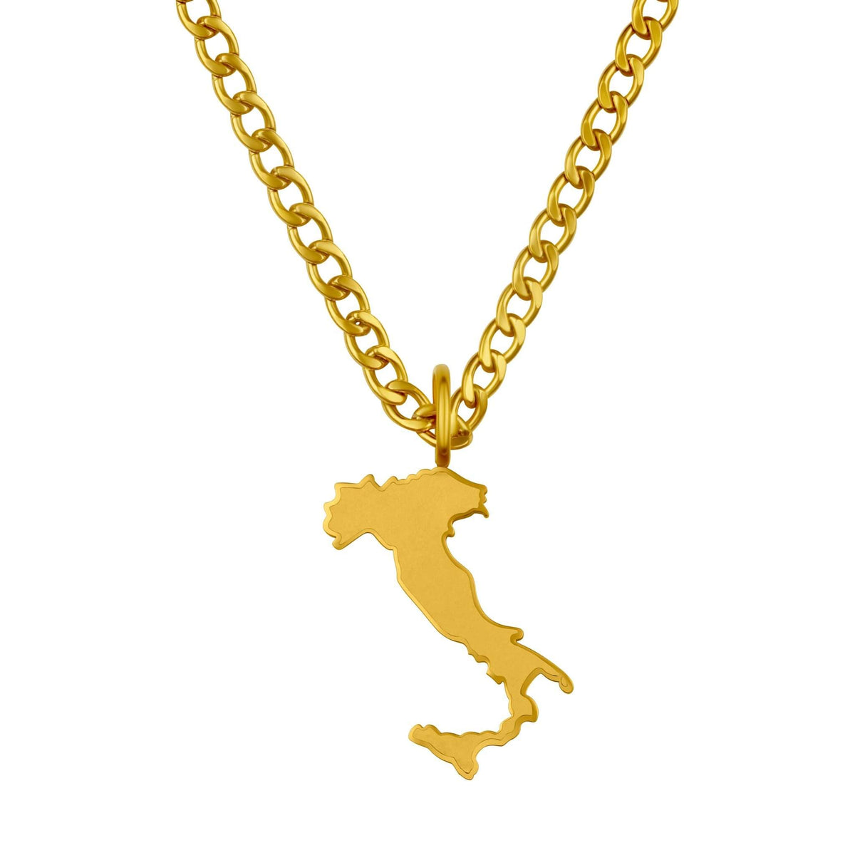 Italien Landkartenkette Matt | Herren