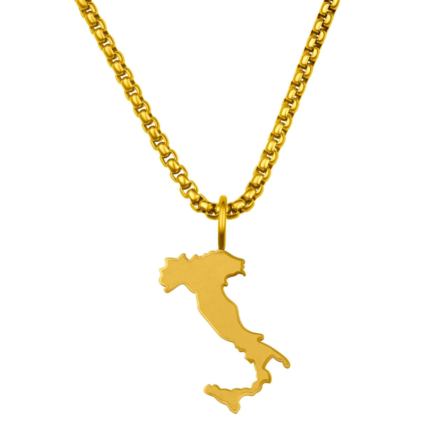 Italien Landkartenkette Matt | Herren