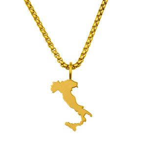 Italien Landkartenkette Matt | Herren