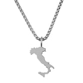 Italien Landkartenkette Matt | Herren
